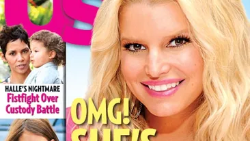Abia slăbise! Jessica Simpson, însărcinată cu al doilea copil, la doar şapte luni după ce l-a născut pe primul!