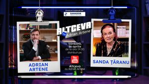 Sanda Țăranu, vocea TVR care a unit o țară întreagă , revine în lumina reflectoarelor la „Altceva cu Adrian Artene”