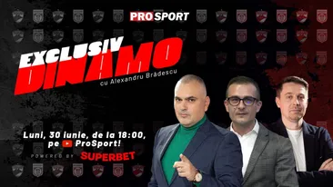 EXCLUSIV DINAMO, azi de la ora 18.00. Omul care a scos-o pe Dinamo din insolvență vine în emisiune! Toate culisele luptei și detalii de la întâlnirea de azi, decisivă pentru club, unde se alege noua conducere!
