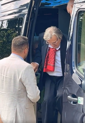 Cum arată Florin Piersic la 90 de ani? Actorul n-a renunțat la aparițiile publice