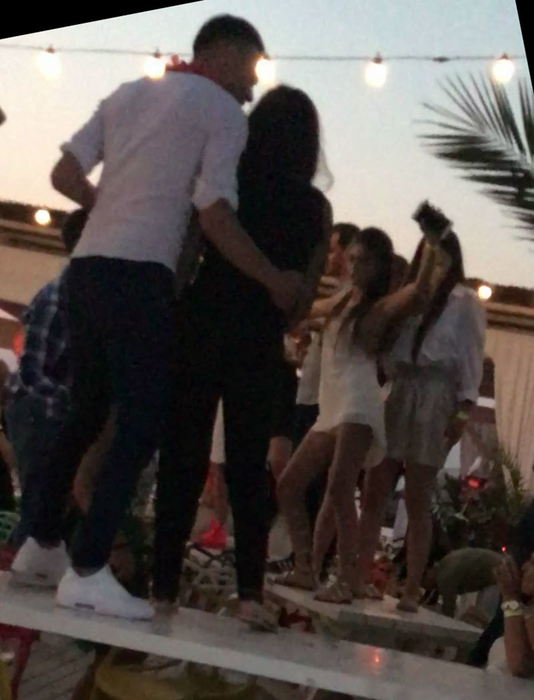Maria a demonstrat în club că se pricepe să danseze