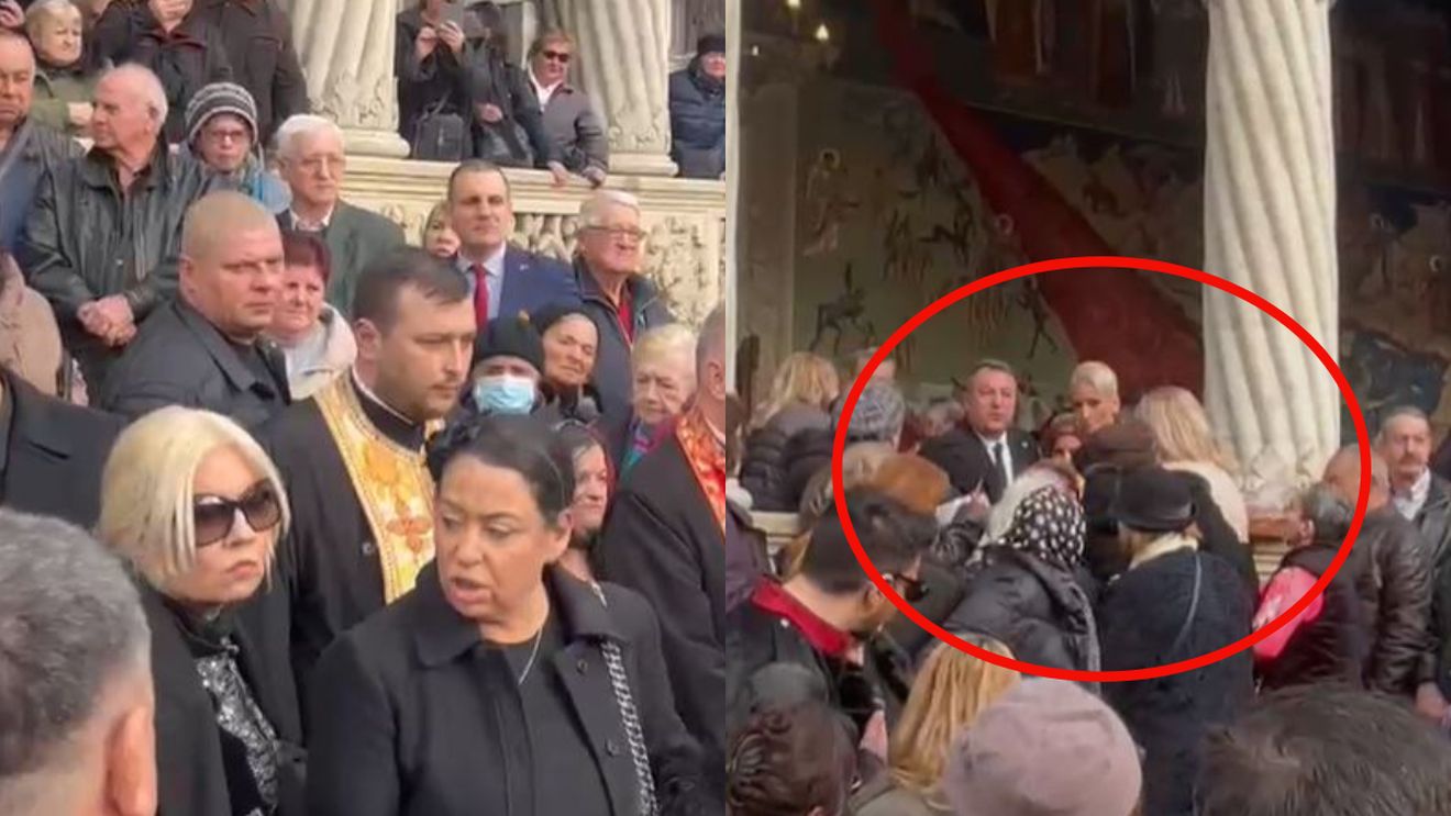 Ce s-a întâmplat la scurt timp după ce sicriul cu trupul neînsuflețit al Mioarei Roman a fost scos din biserică. Scena incredibilă a avut loc sub privirile Oanei și Catincăi Roman. VIDEO
