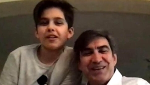 Cum se înțelege Victor Pițurcă cu Edan, fiul lui și al Vicăi Blochina. Băiatul are 14 ani
