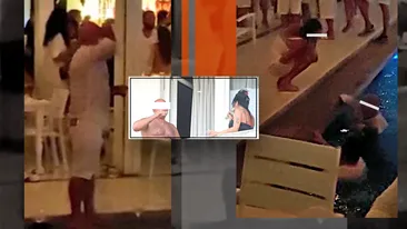 Soția vedetă a uitat episodul ”balconul” și e la picioarele rotofeiului ei! “Milionarul” lu' Popeasca s-a îmbătat cui la mare și…