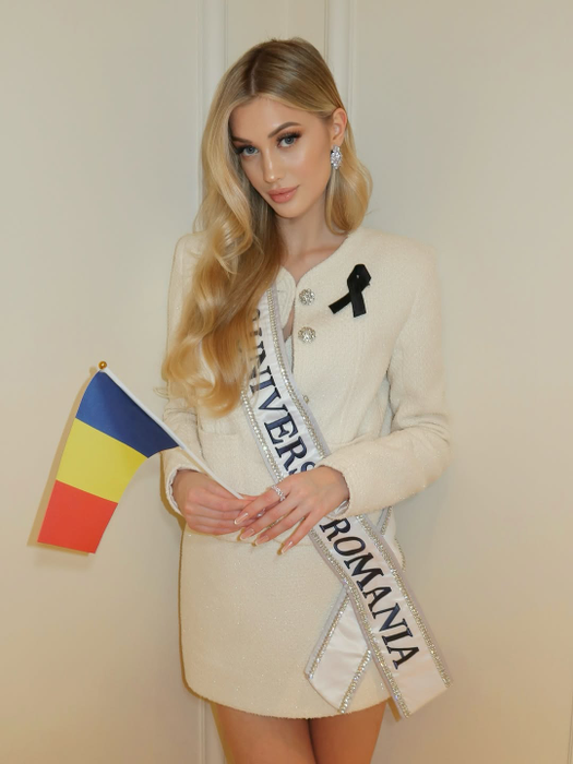 Cătălina Jacob reprezintă România în cadrul Miss Universe 2025