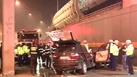 Grav accident rutier in Bucuresti. Doi tineri au ajuns la spital din cauza vitezei