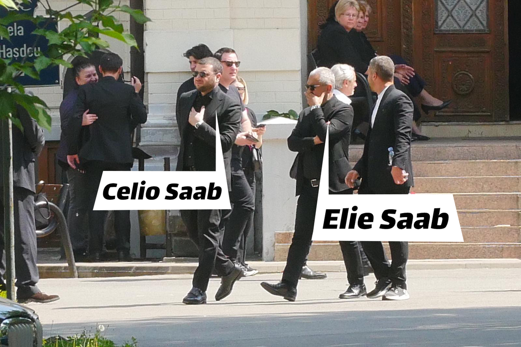 Elie Saab nu și-a putut stăpâni lacrimile