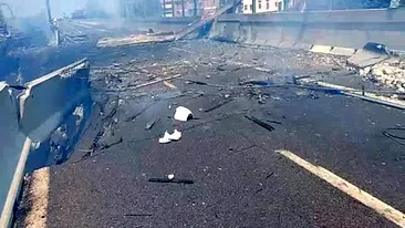 Un camion cisternă plin a sărit în aer la Bologna! Incendiu uriaș, zeci de răniți VIDEO
