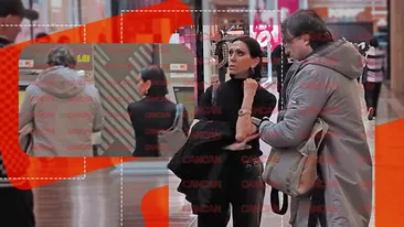Beatrice Rancea și soțul, misiune financiară la mall.  El cu banii, ea cu atitudinea
