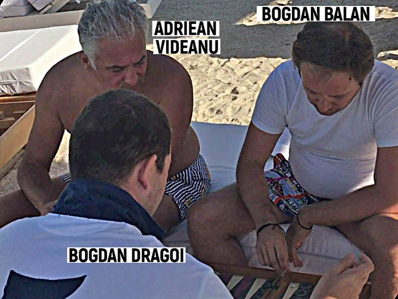 La fel ca şi Adriean Videanu, Bogdan Bălan şi Bogdan Drăgoi sunt mari pasionaţi de table