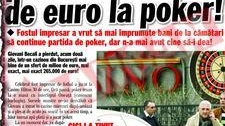 Giovani Becali si-a chemat maseurul la cazinou!
