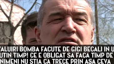 Eu sunt un exemplu? Eu sunt un infractor! Anuntul facut azi de Gigi Becali! Ce e obligat sa faca in urmatorii PATRU ani