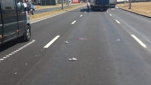 Accident grav în Vama Giurgiu. O femeie a fost acroșată de o autoutilitară
