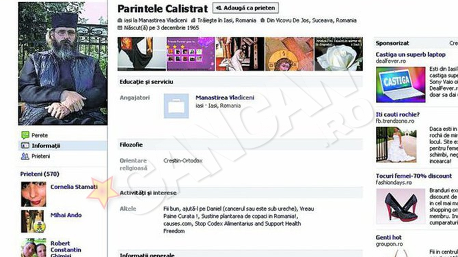Spovedanie pe Facebook