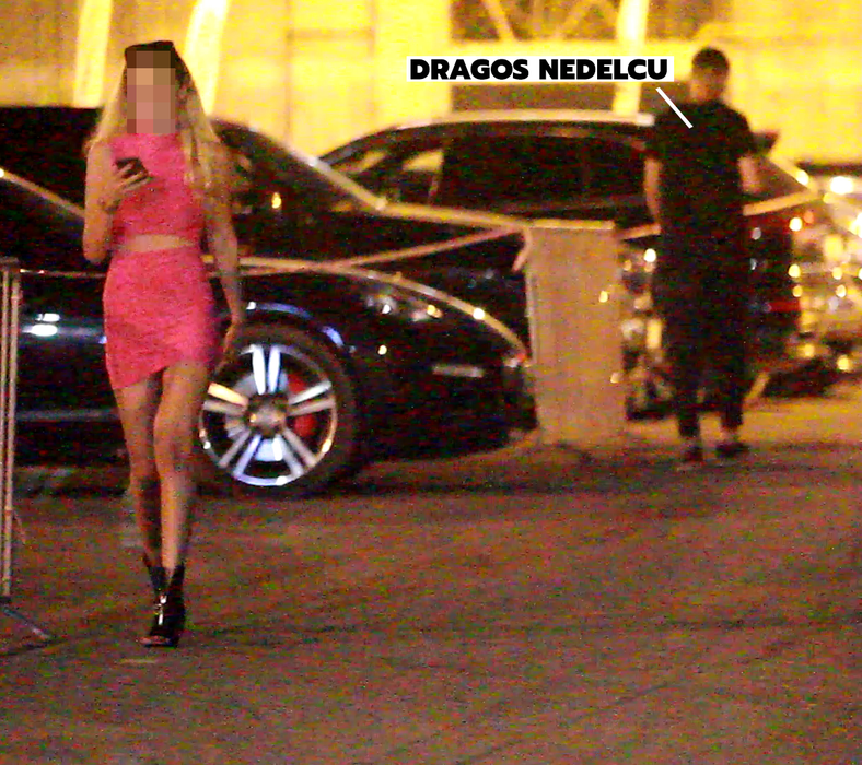 Blondina pleacă de lângă Dragoș Nedelcu