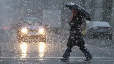 A venit iarna! Meteorologii au emis COD GALBEN de ninsori si vant. Vezi care sunt regiunile afectate!