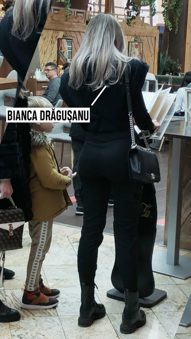 Bianca a mers la un restaurant din mall împreună cu cei dragi