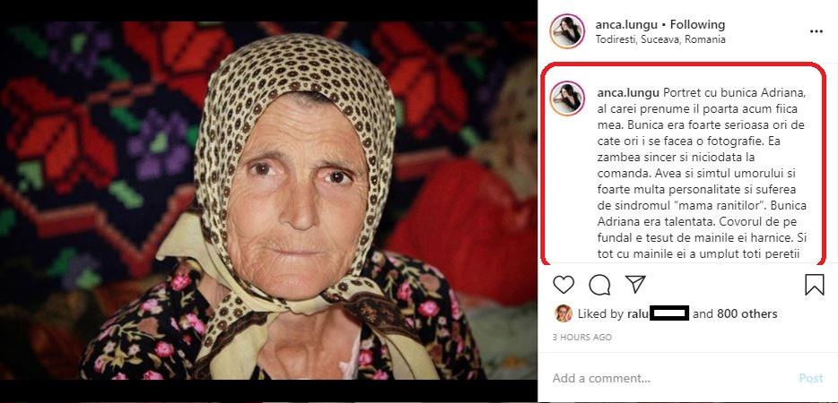 Anca Lungu, mesaj sfâșietor despre bunica sa moartă: “Mi-a fost și mamă. Aveam doar 8 luni când «m-a adoptat»”