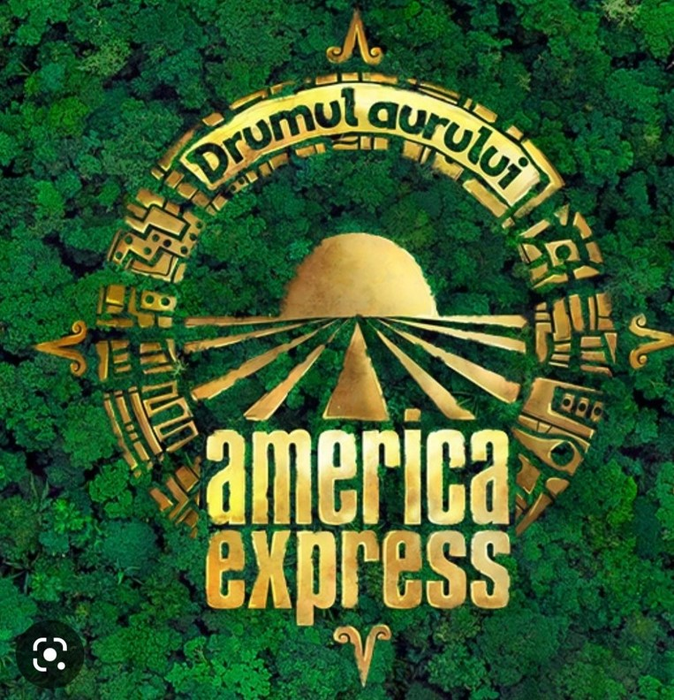 Emblema oficială a show-ului America Express