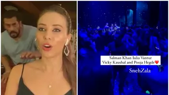 Iulia Vântur şi Salman Khan au strălucit la nunta anului din India. Imagini fabuloase de pe ringul de dans