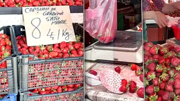 Ce a pățit Alexandra Stan din Iași, după ce a cumpărat căpșuni de 8 lei din piață: „Mi-a crăpat limba”