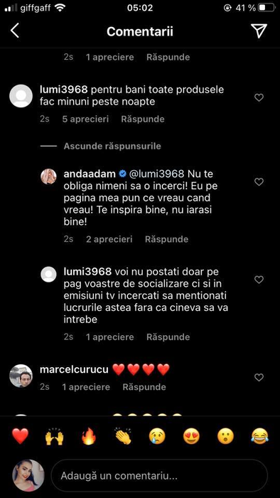 Anda Adam și-a ieșit din fire pe internet. Cum le-a răspuns unor hateri „Aberezi! Care parte nu o înțelegi??”