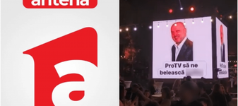 Moment stânjenitor la petrecerea Antena 1! Mesaj vulgar la adresa Pro TV, proiectat în fața a sute de invitați. Ce spune PR-ul