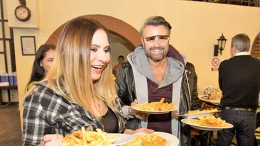 Vedetele au servit la mese pentru copiii din centrele de plasament, de Moş Nicolae!