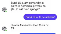 Bancul începutului de săptămână | Am comandat o pizza la domiciliu