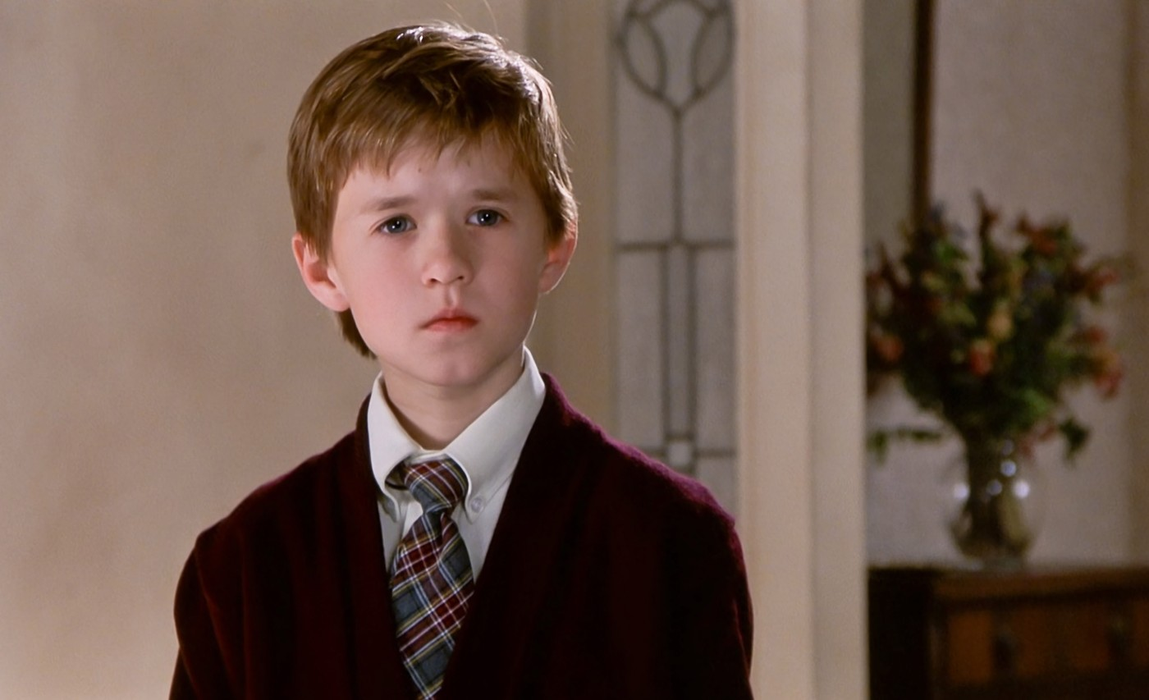 Haley Joel Osment în "Al  saselea simt"  (1999). Foto: Profimedia