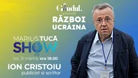 Marius Tucă Show începe joi, 31 martie, de la ora 18.00, live pe gandul.ro cu o nouă ediție specială