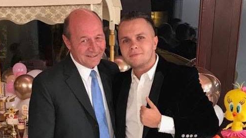 Anunțul făcut de Codin Maticiuc, după ce s-a pozat cu Traian Băsescu: "Când ceremonia s-a încheiat, SPP-ul ne-a rugat să..."