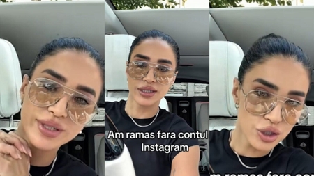 Adelina Pestrițu a rămas fără contul de Instagram: „Să nu picați în vreo plasă!”