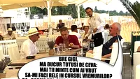 Avem ”STENOGRAMELE PUCIULUI DE LA FRF”. GIGI şi MITICĂ au semnat ”pactul anti-BURLEANU”, la un şniţel pe plajă!