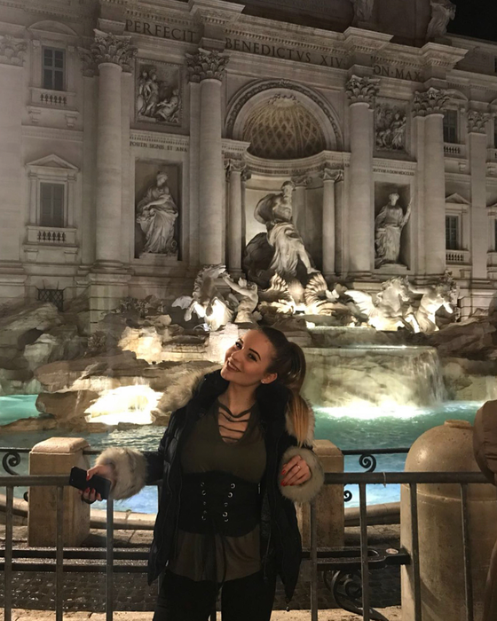 Andreea Bîrsan, înainte să-l cunoască pe Julius (sursa FOTO: Instagram)