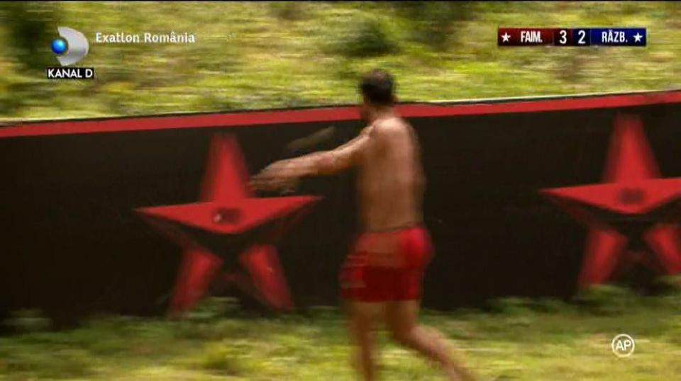 Scandal la Kanal D. Concurent de la Exatlon, ieșire nervoasă. A lovit cu piciorul…