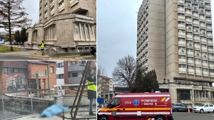 Moarte suspectă într-un hotel din Alba Iulia. O femeie a fost găsită prăbușită pe teresa unui hotel din centrul orașului