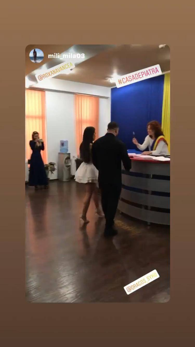 Roxana Vancea s-a măritat