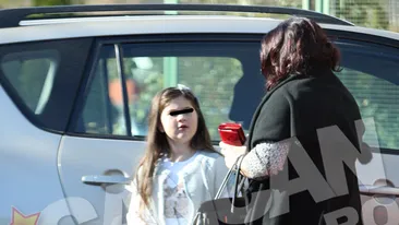 Dupa ce si-a pus fiica in pericol, sotia lui Romica Tociu a recompensat-o cu un shopping in bazar!