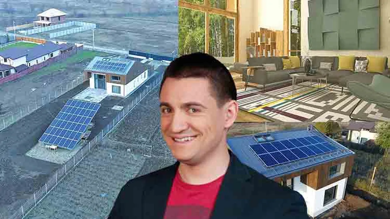 Uluitor! Cum arată casa lui George Buhnici! Este prima din România de acest fel. Fără facturi și conectată pe telefon!