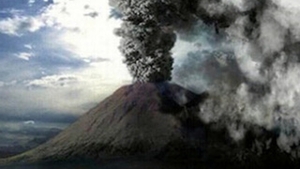 Un vulcan a erupt in Japonia!