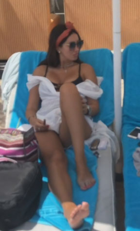 Dora, o prezență super-sexy la Mamaia