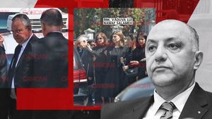 Miliardarul ”Alexandrion” a fost înmormântat! Nicolae Ciucă și fostul ambasador al SUA l-au condus pe ultimul drum