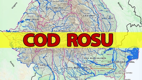 Cod roșu de ploi torențiale și grindină în Constanța și Tulcea
