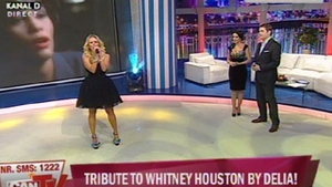 VIDEO Delia i-a adus un omagiu lui Whitney Houston! Asculta aici cum a interpretat melodia "I Will Always Love You"!