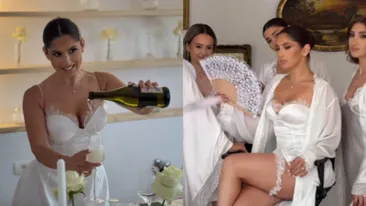 Ioana, soția lui Florinel Coman, făcută de comandă în ziua nunții: ”Am avut doar două relații în viața mea”