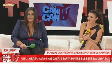 Una cu nasul alta cu kilele in plus! Tonciu si Bianca Rus s-au spurcat mai ceva ca-n piata. Vezi toate replicile dure!