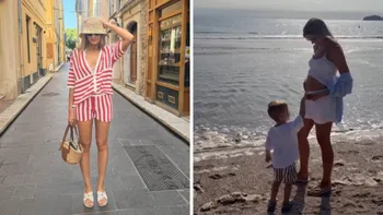 Influencera Louise Cooney este însărcinată cu al doilea copil. Primele imagini cu burtica de gravidă