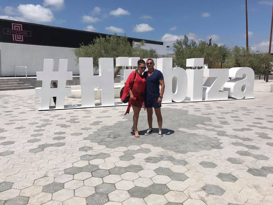 Anca şi Cristian Bostan în Ibiza