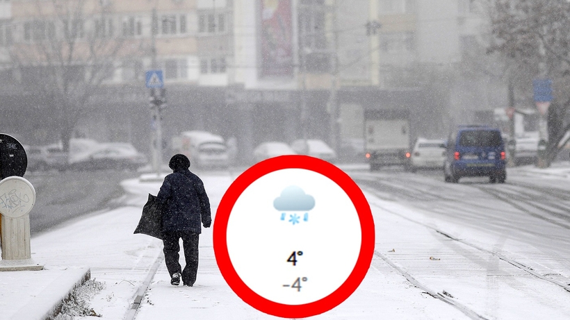 Meteorologii Accuweather au schimbat prognoza: Pe ce dată ninge în București. E mai devreme decât ne așteptam